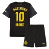 Maglia ufficiale Borussia Dortmund Brandt 10 Trasferta 2024-25 per Bambino